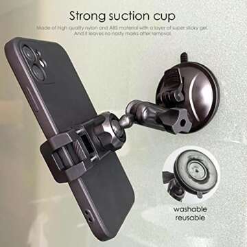 Universal Phone Holder for Shower, Bathroom & Travel
