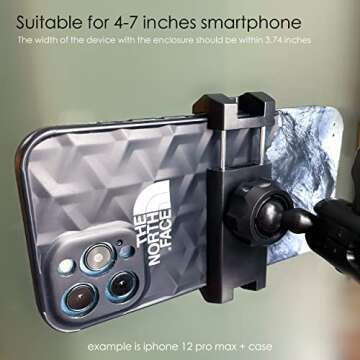 Universal Phone Holder for Shower, Bathroom & Travel