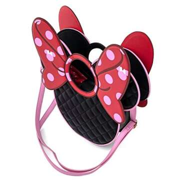 Stylish Loungefly X Disney Minnie Mouse Crossbody Bag