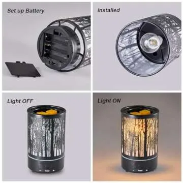 Hituiter Electric Wax Melt Warmer with Safety Timer