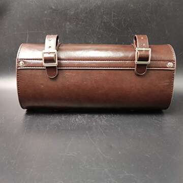 Stylish CDHPOWER Cow Leather Bicycle Storage Bag