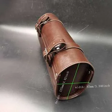 Stylish CDHPOWER Cow Leather Bicycle Storage Bag