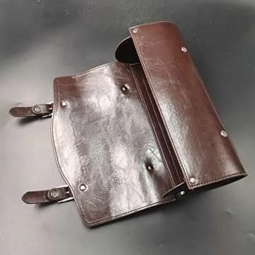 Stylish CDHPOWER Cow Leather Bicycle Storage Bag