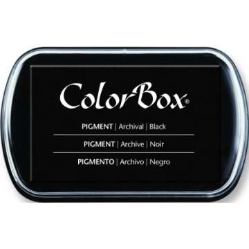 CLEARSNAP 150000-15082 ColorBox Pigment Inkpad, Black