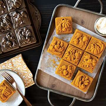 Nordic Ware Seasonal Squares Pan - Perfect for Autumn Treats