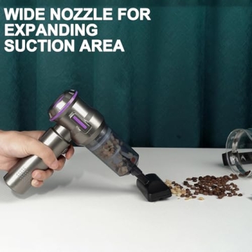 Powerful PeroBuno Handheld Car Vacuum for Versatile Cleaning