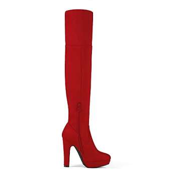 Stylish DREAM PAIRS Thigh High Boots for Women's Fashion