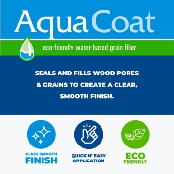 Aqua Coat Water Based Wood Grain Filler Gel for Flawless Finishes
