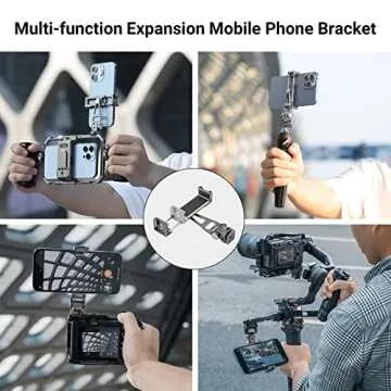 SmallRig Universal Cell Phone Mount for iPhone & Tripods