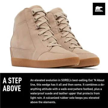 Sorel Women’s Casual Wedge Boots - Stylish Comfort for Every Day