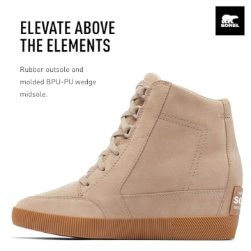 Sorel Women’s Casual Wedge Boots - Stylish Comfort for Every Day