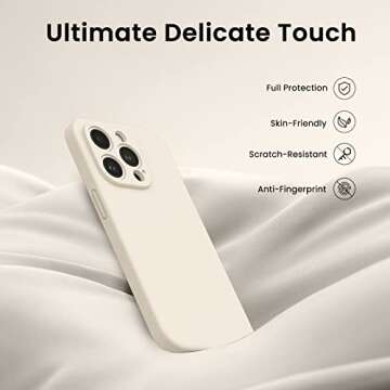 ORNARTO iPhone 14 Pro Liquid Silicone Case & Protector