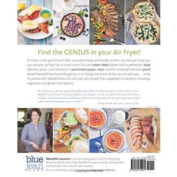 Air Fry Genius: 100+ New Recipes for EVERY Air Fryer (The Blue Jean Chef)