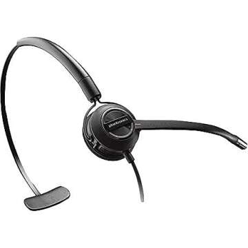 Plantronics - EncorePro HW540 Convertible Headet - Wired Convertible (3 wearing styles) Headset with...