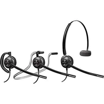 Plantronics EncorePro HW540 - Multi-Wear Headset for Call Center