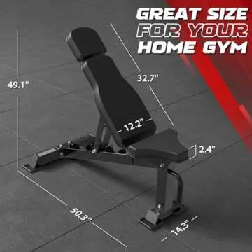 Mikolo Smith Machine for Home Gym, 2200lbs Capacity