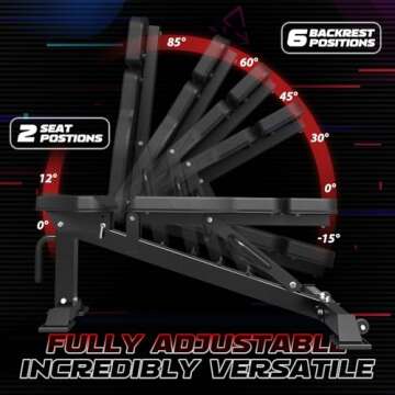 Mikolo Smith Machine for Home Gym, 2200lbs Capacity