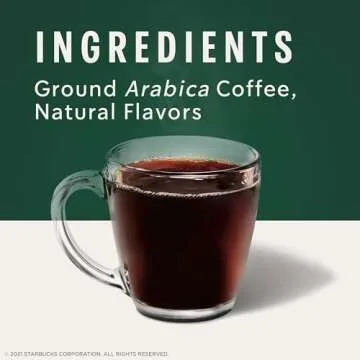 Starbucks K-Cup Coffee Pods, Cinnamon Dolce Flavored Coffee, Naturally Flavored, 100% Arabica, 1 box (10 pods)