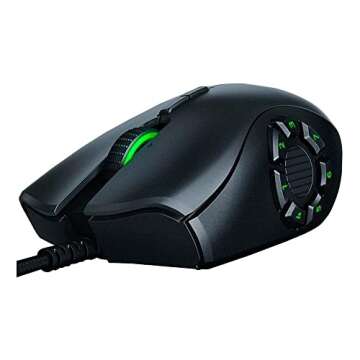 Razer Naga Trinity Gaming Mouse: 16,000 DPI Optical Sensor - Chroma RGB Lighting - Interchangeable S...