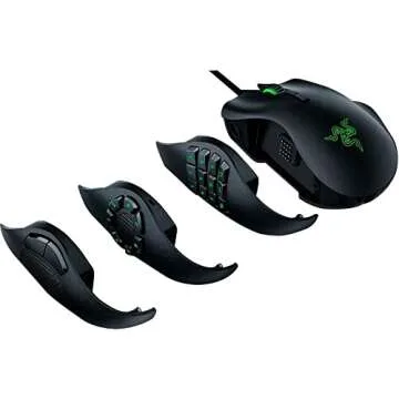 Razer Naga Trinity Mouse: 16,000 DPI & Customizable Design