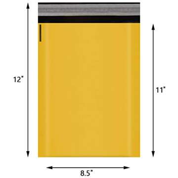 8.5x12 100% Biodegradable Bubble Mailers,25 Count #2 Compostable Padded Packaging Wrap Envelopes Pouches Eco Friendly Self Seal Bags