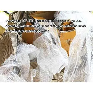 8.5x12 100% Biodegradable Bubble Mailers,25 Count #2 Compostable Padded Packaging Wrap Envelopes Pouches Eco Friendly Self Seal Bags