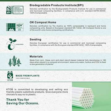 8.5x12 100% Biodegradable Bubble Mailers,25 Count #2 Compostable Padded Packaging Wrap Envelopes Pouches Eco Friendly Self Seal Bags