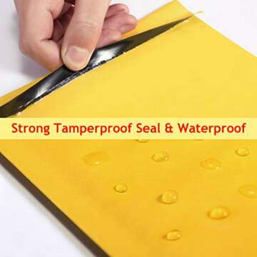 8.5x12 100% Biodegradable Bubble Mailers,25 Count #2 Compostable Padded Packaging Wrap Envelopes Pouches Eco Friendly Self Seal Bags