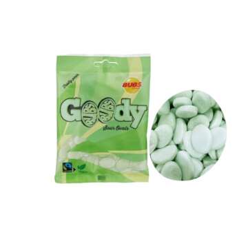 2x90g Bubs Goody Sour Ovals Fruity Pear