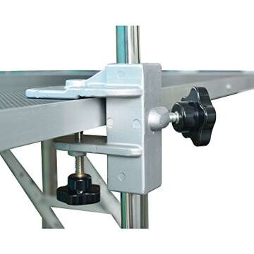 SHELANDY Pet Dog Grooming Table arms Hair Dryer Holder Hands-Free Tool Holding Arms with Clamps