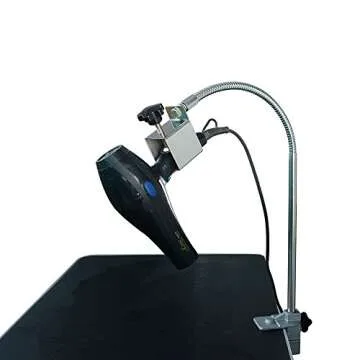 SHELANDY Pet Dog Grooming Table arms Hair Dryer Holder Hands-Free Tool Holding Arms with Clamps