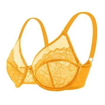 HSIA Lace Minimizer Bra for Full Coverage Comfort