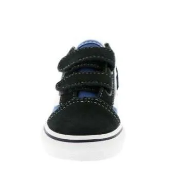 Vans Boys' Old Skool V (Toddler) - Navy - 9 Toddler