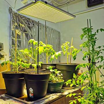 Relassy Full Spectrum LED Grow Light for Indoor Plants