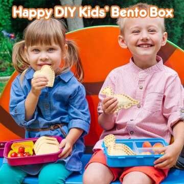 32PCS Sandwich Cutter and Sealer Set Uncrustables Maker Sandwich Cutter for Kids, Vegetable Fruit Cu...