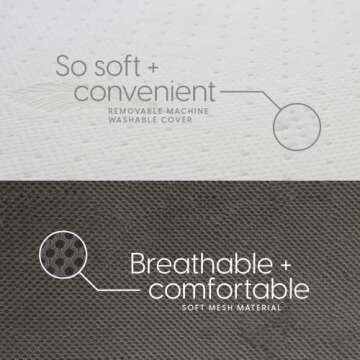 Milliard Trifold Mattress - Comfort & Portability for All