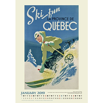 Travel World Oversize Vintage Calendar for Dreamers