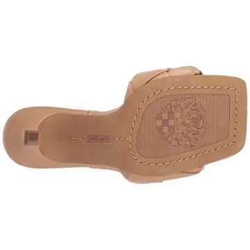 Vince Camuto Women's Footwear Brelanie Heeled Sandal, Dulce De Leche, 6.5 US