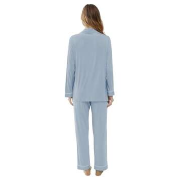 Joyaria Bamboo Viscose Pajama Set for Women - Soft & Cool Sleepwear