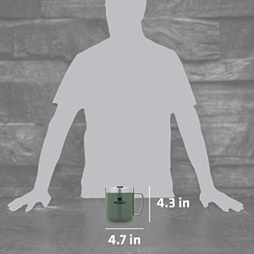 Stanley Classic Camp Mug - Stainless Steel Insulated