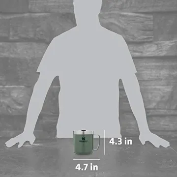 Stanley Classic Camp Mug - Stainless Steel Insulated