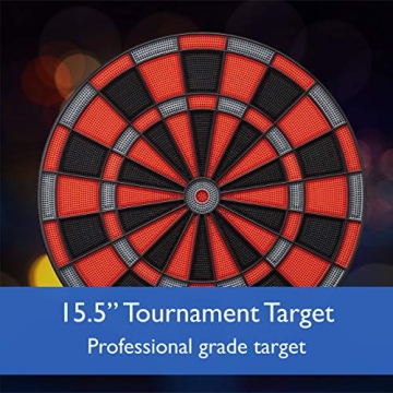 Viper Solar Blast Deluxe Electronic Dart Board for Family Fun