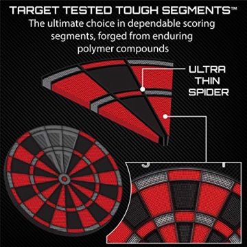 Viper Solar Blast Deluxe Electronic Dart Board for Family Fun