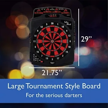 Viper Solar Blast Deluxe Electronic Dart Board for Family Fun