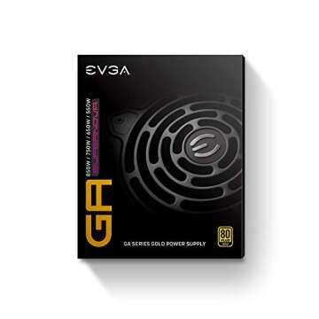 EVGA SuperNOVA 650 Ga, 80 Plus Gold 650W, Fully Modular, ECO Mode with Dbb Fan, 10 Year Warranty, Co...