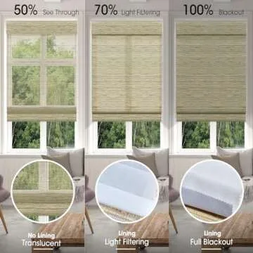 SmartWings Woven Wood Blinds – Motorized & Customizable