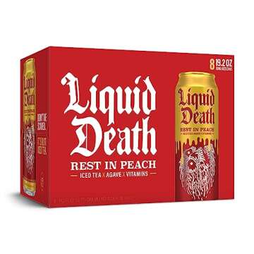Liquid Death Iced Black Tea Mixed Pack - Bold Flavors in Cans