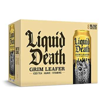 Liquid Death Iced Black Tea Mixed Pack - Bold Flavors in Cans