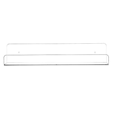 CY Craft 15 Inch Acrylic Floating Shelves for Home
