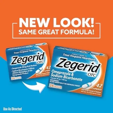 Zegerid OTC Heartburn Relief Capsules - 24 Hour Protection